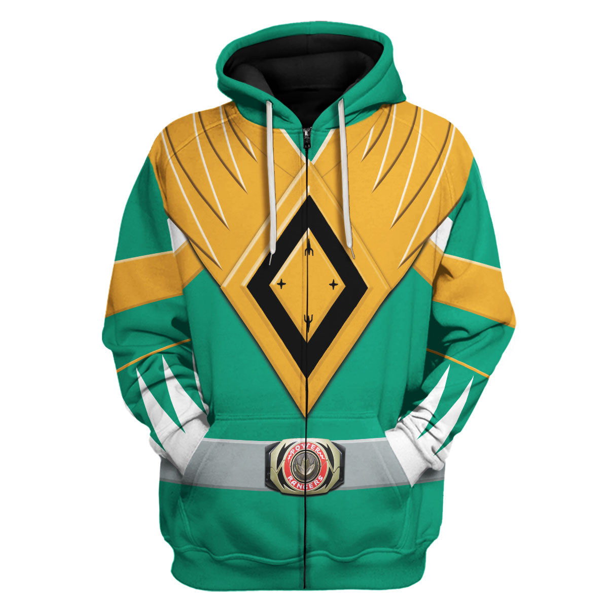 Unisex Tracksuit Hoodies Green Power Ranger 3D Costumes - Stormmerch ...