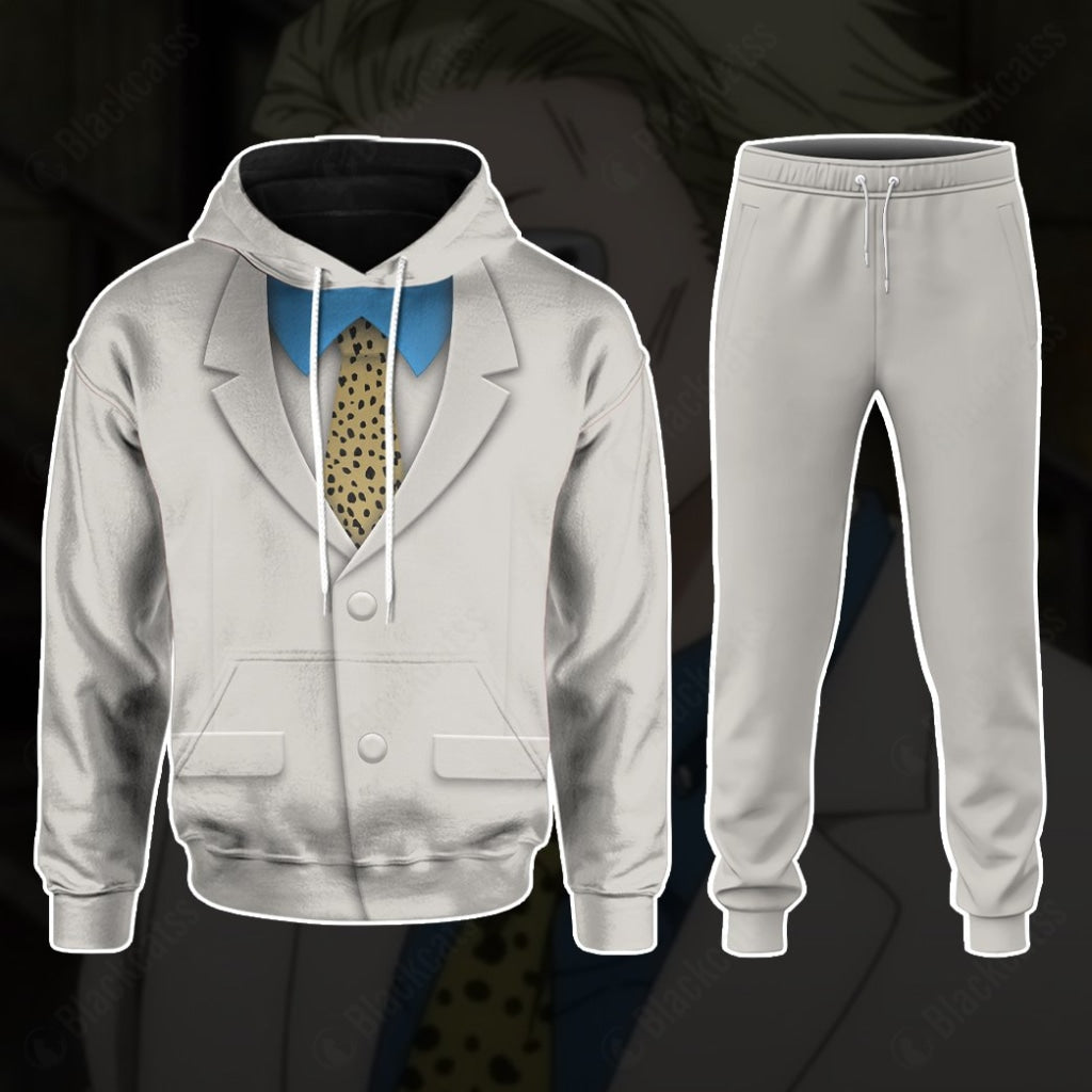 Anime Jujutsu Kaisen Kento Nanami Costume Hoodie Sweatshirt TShirt