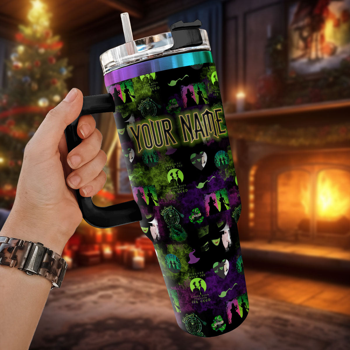 Wicked Movies Custom Stanley Cup 40 oz 30 oz Tumbler With Handle