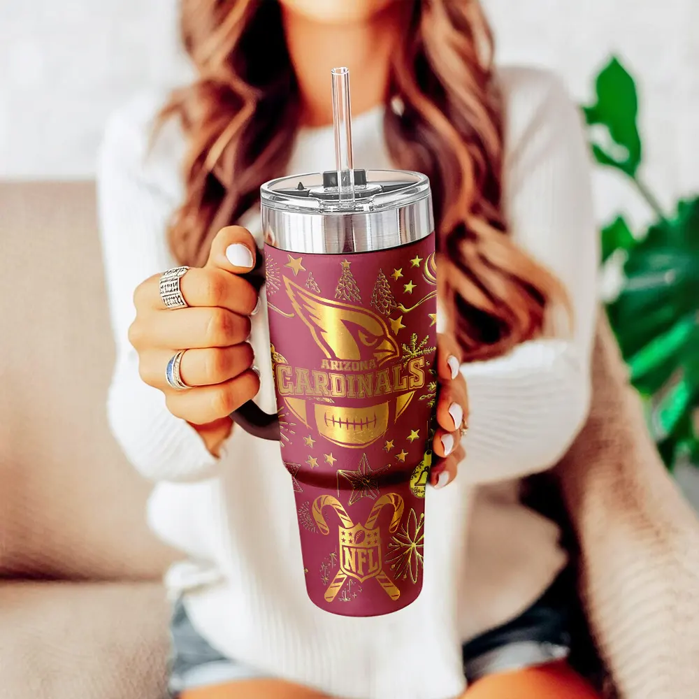 Arizona Cardinals Custom Stanley Cup 40 oz 30 oz Tumbler With Handle