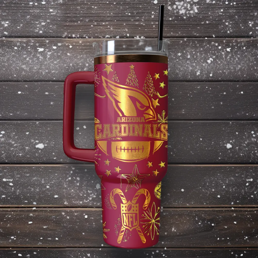 Arizona Cardinals Custom Stanley Cup 40 oz 30 oz Tumbler With Handle