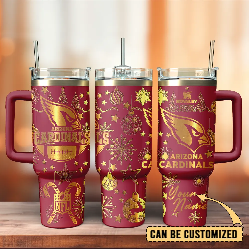 Arizona Cardinals Custom Stanley Cup 40 oz 30 oz Tumbler With Handle