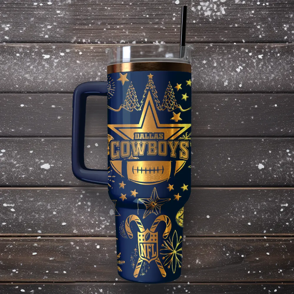Dallas Cowboys Custom Stanley Cup 40 oz 30 oz Tumbler With Handle