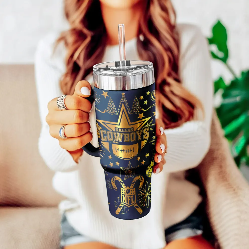 Dallas Cowboys Custom Stanley Cup 40 oz 30 oz Tumbler With Handle