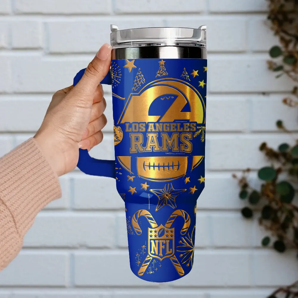 Los Angeles Rams Custom Stanley Cup 40 oz 30 oz Tumbler With Handle