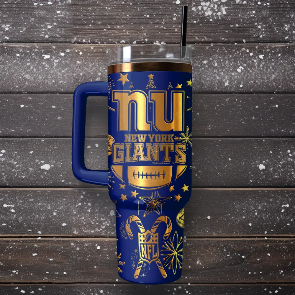 New York Giants Custom Stanley Cup 40 oz 30 oz Tumbler With Handle