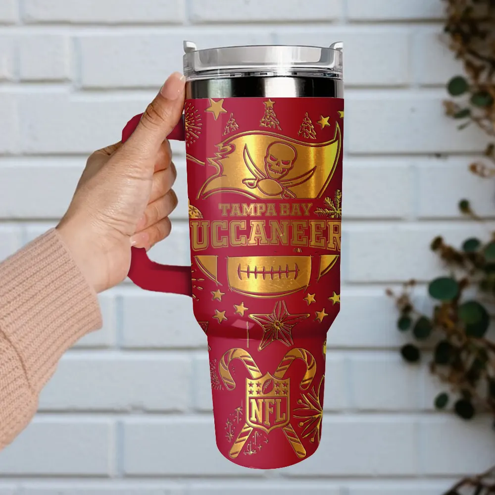 Tampa Bay Buccaneers Custom Stanley Cup 40 oz 30 oz Tumbler With Handle
