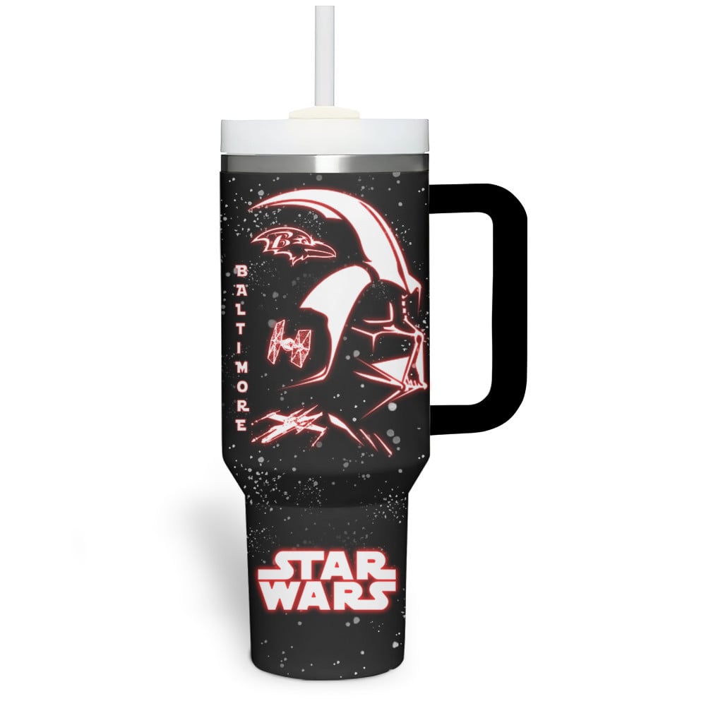 Baltimore Ravens NFL Custom Stanley Cup 40 oz 30 oz Tumbler With Handle
