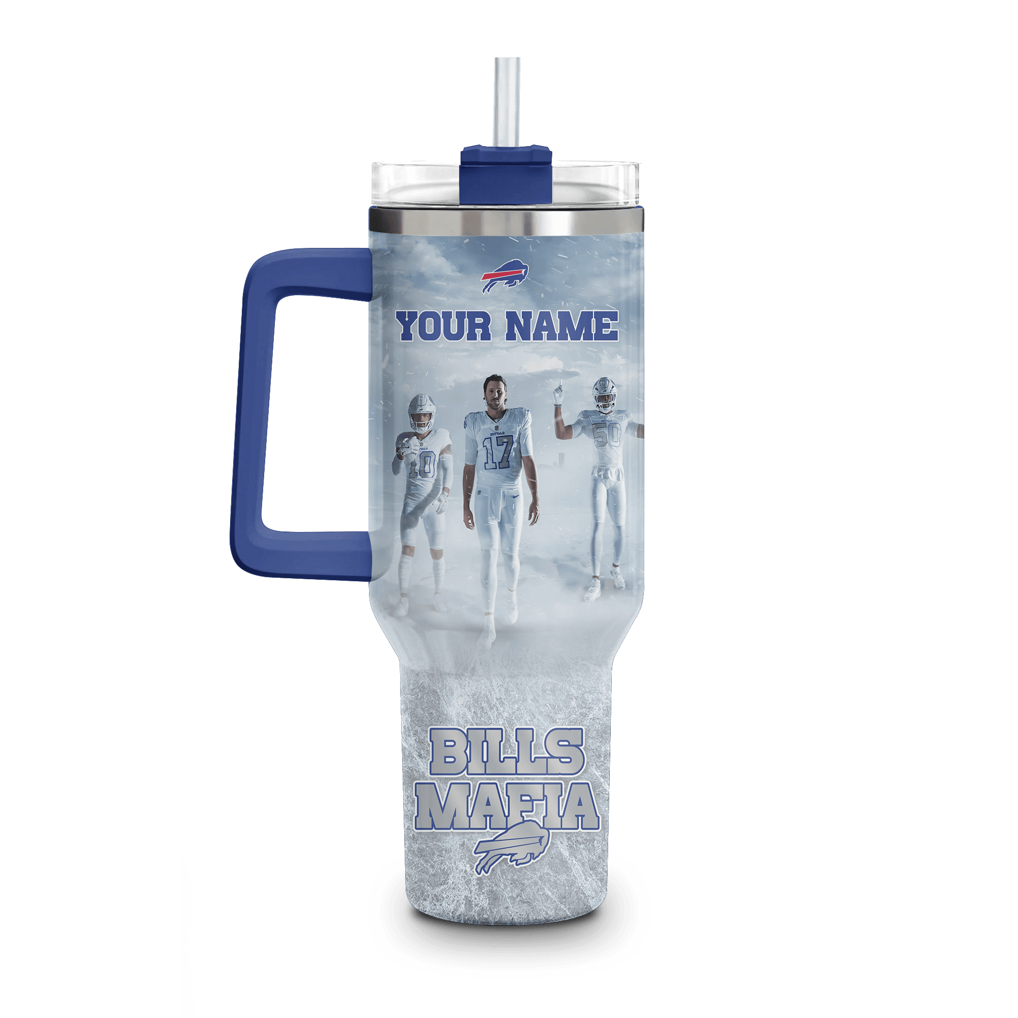 Buffalo Bills NFL Custom Stanley Cup 40 oz 30 oz Tumbler With Handle