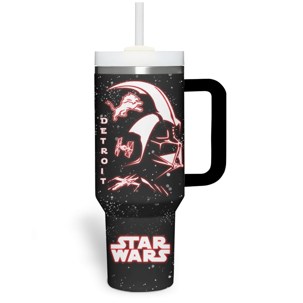 Detroit Lions NFL Custom Stanley Cup 40 oz 30 oz Tumbler With Handle