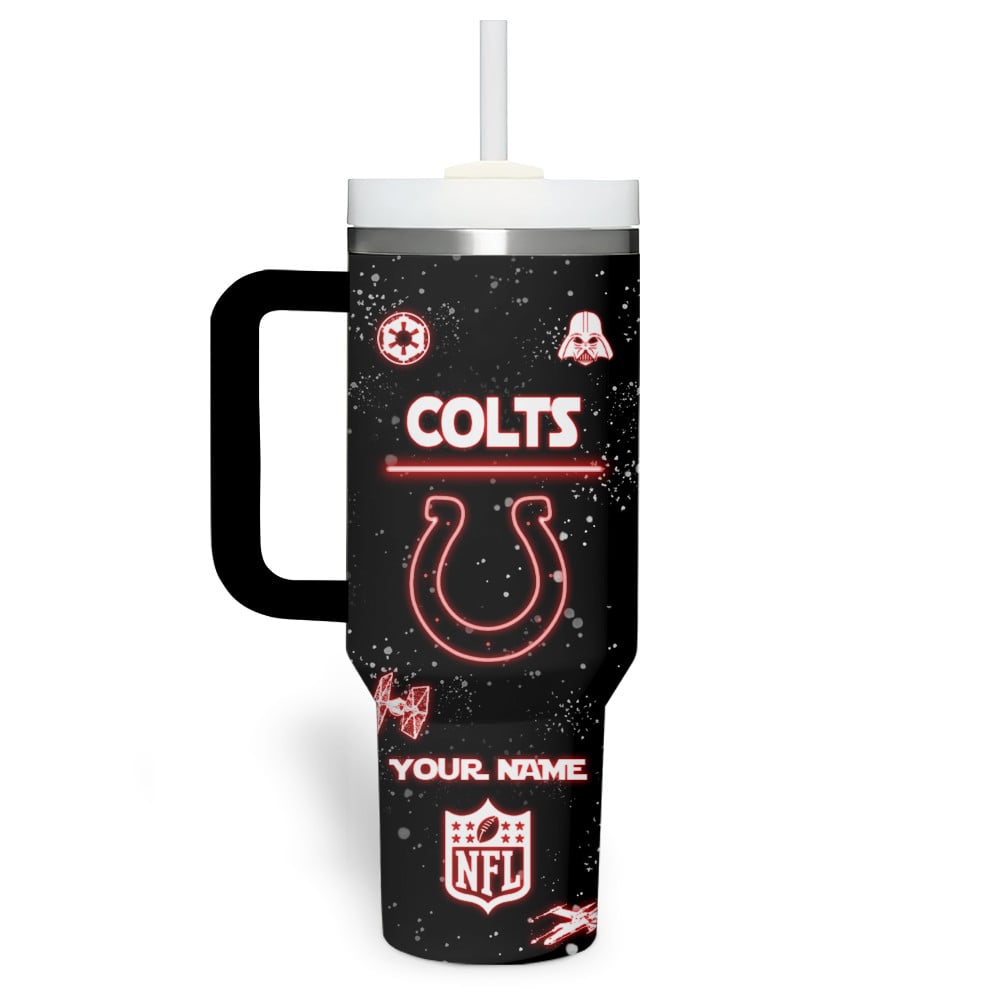 Indianapolis Colts NFL Custom Stanley Cup 40 oz 30 oz Tumbler With Handle