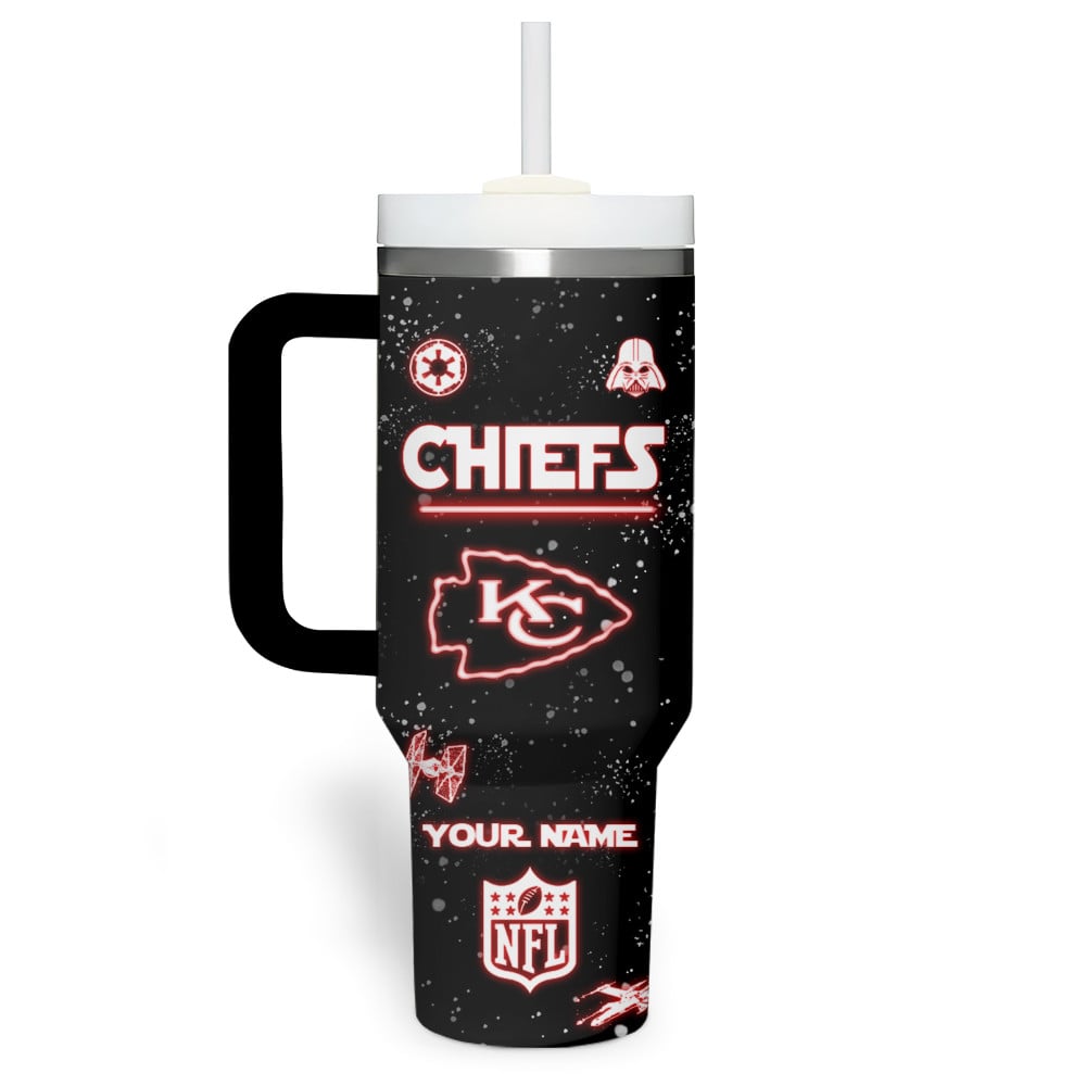 Kansas City Chiefs NFL Custom Stanley Cup 40 oz 30 oz Tumbler With Handle