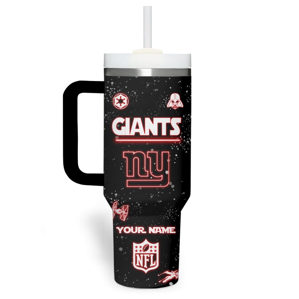 New York Giants NFL Custom Stanley Cup 40 oz 30 oz Tumbler With Handle