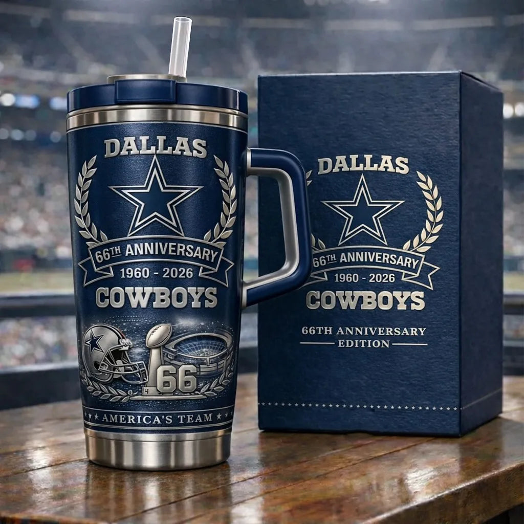 Dallas Cowboys NFL Custom Stanley Cup 40 oz 30 oz Tumbler With Handle