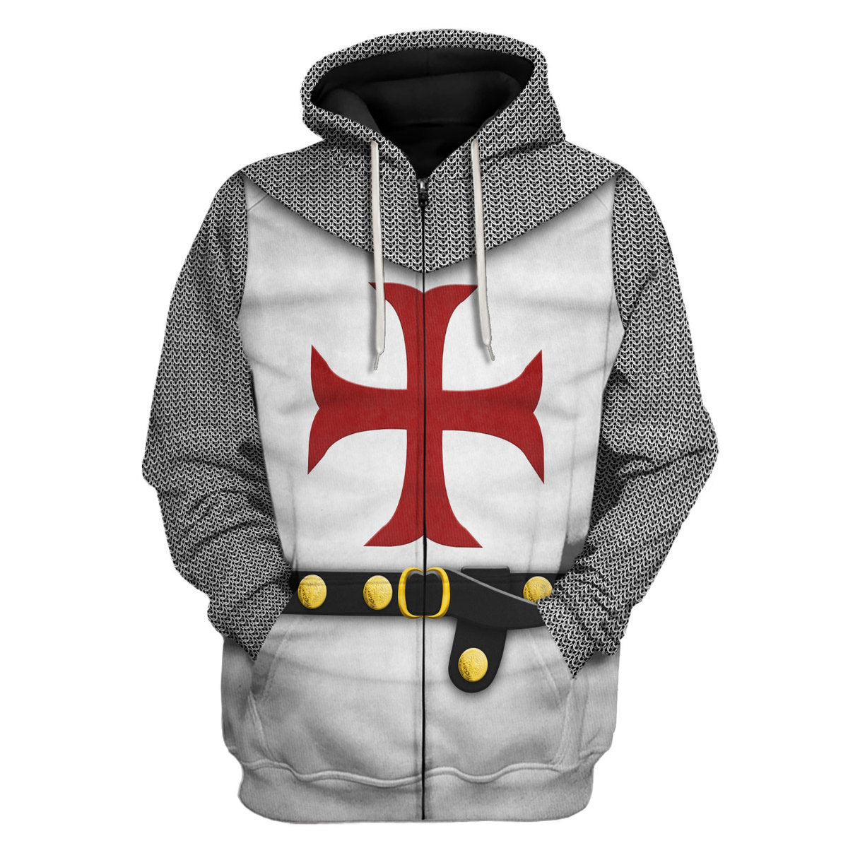 1189-1192 English Templar Knights Costume Hoodie Sweatshirt T-Shirt Sweatpants Tracksuit - Stormmerch Exclusive