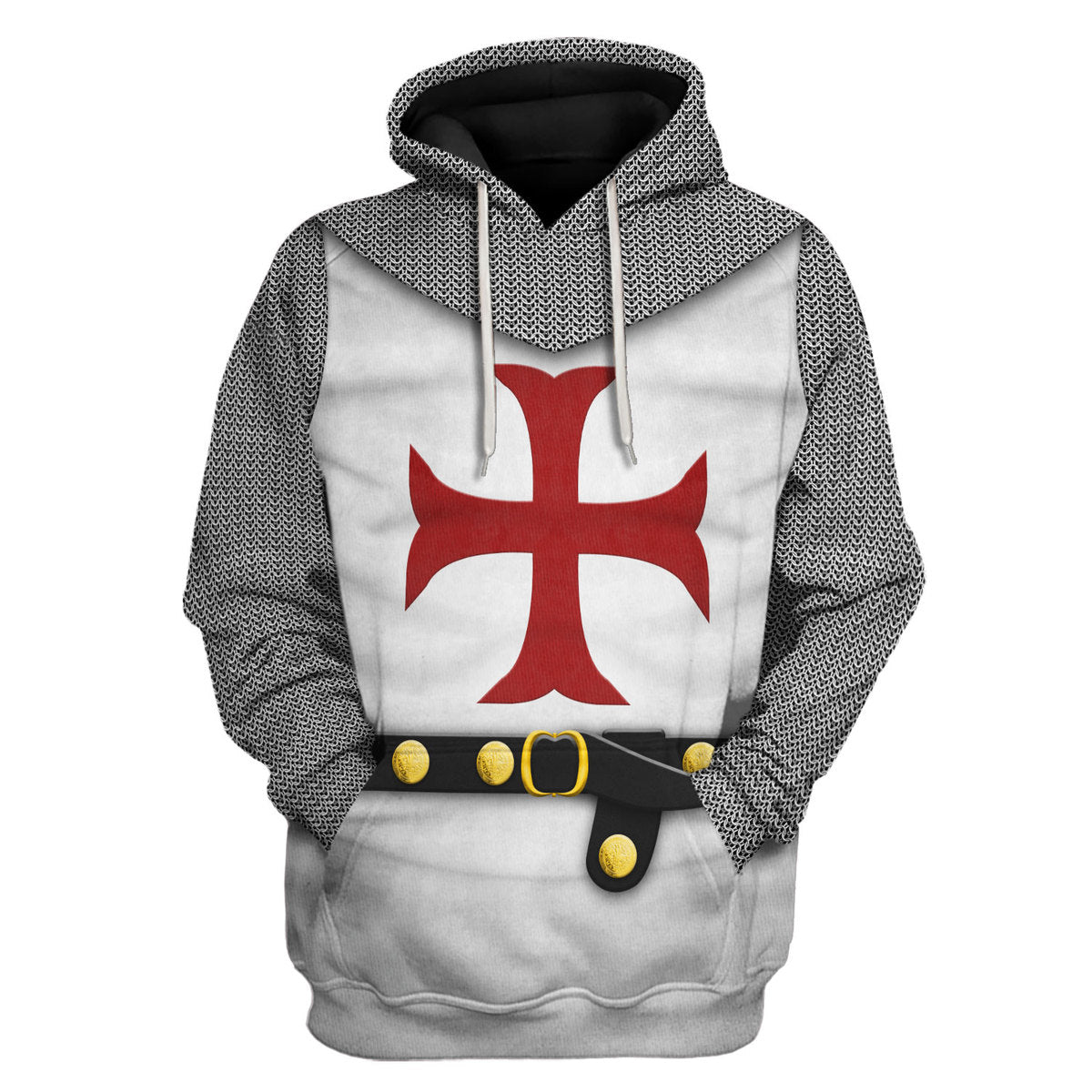 1189-1192 English Templar Knights Costume Hoodie Sweatshirt T-Shirt Sweatpants Tracksuit - Stormmerch Exclusive
