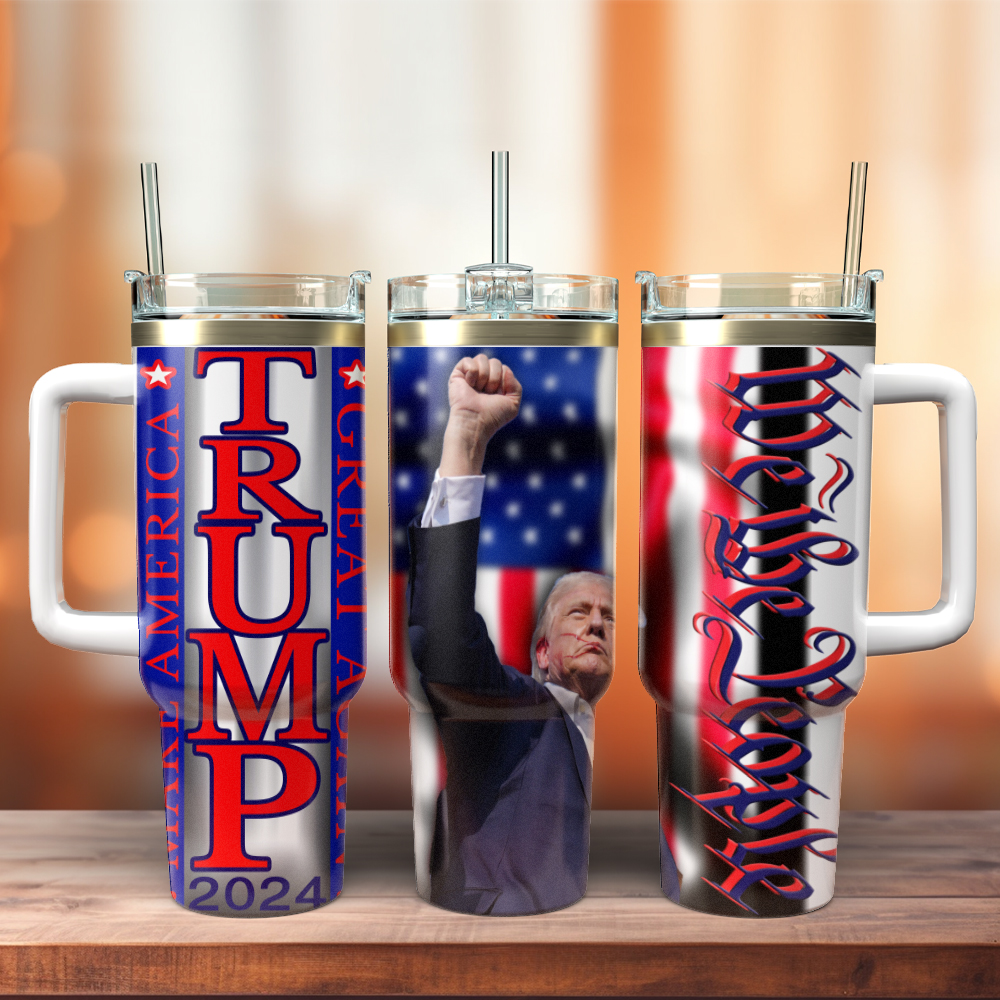 Trump Great Again Custom Stanley Cup 40 oz 30 oz Tumbler With Handle