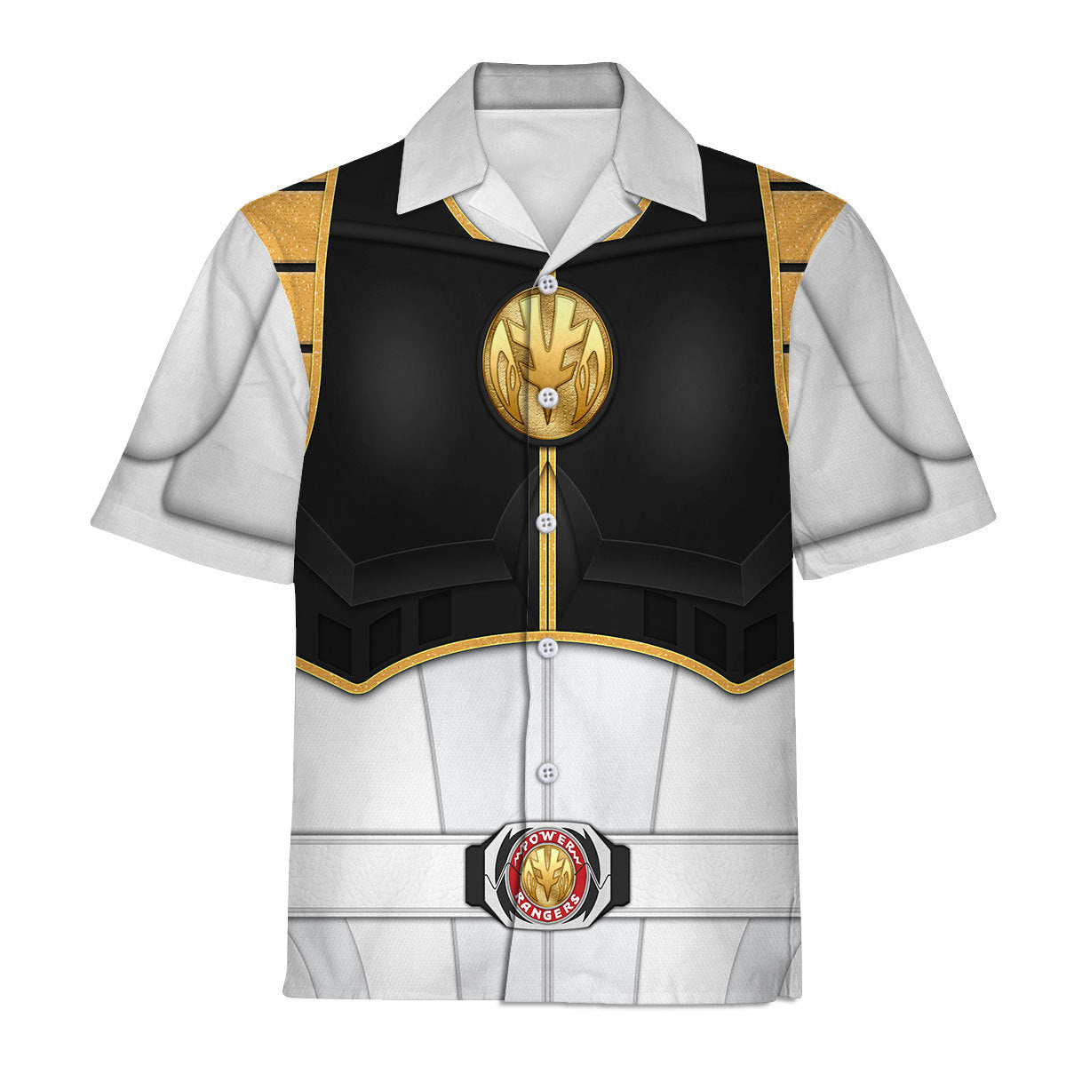 1995 White Ranger Mighty Morphin Hoodies Sweatshirt T-shirt Hawaiian Tracksuit - Stormmerch Exclusive
