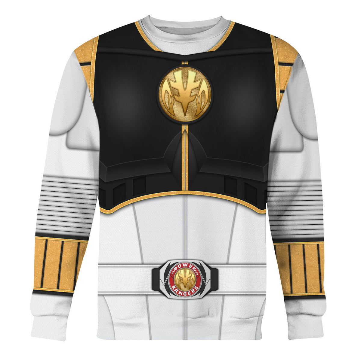 1995 White Ranger Mighty Morphin Hoodies Sweatshirt T-shirt Hawaiian Tracksuit - Stormmerch Exclusive