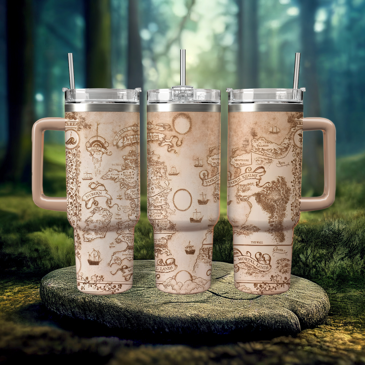 A Court Of Thorns And Roses TV Series Custom Stanley Cup 40 oz 30 oz Tumbler With Handle
