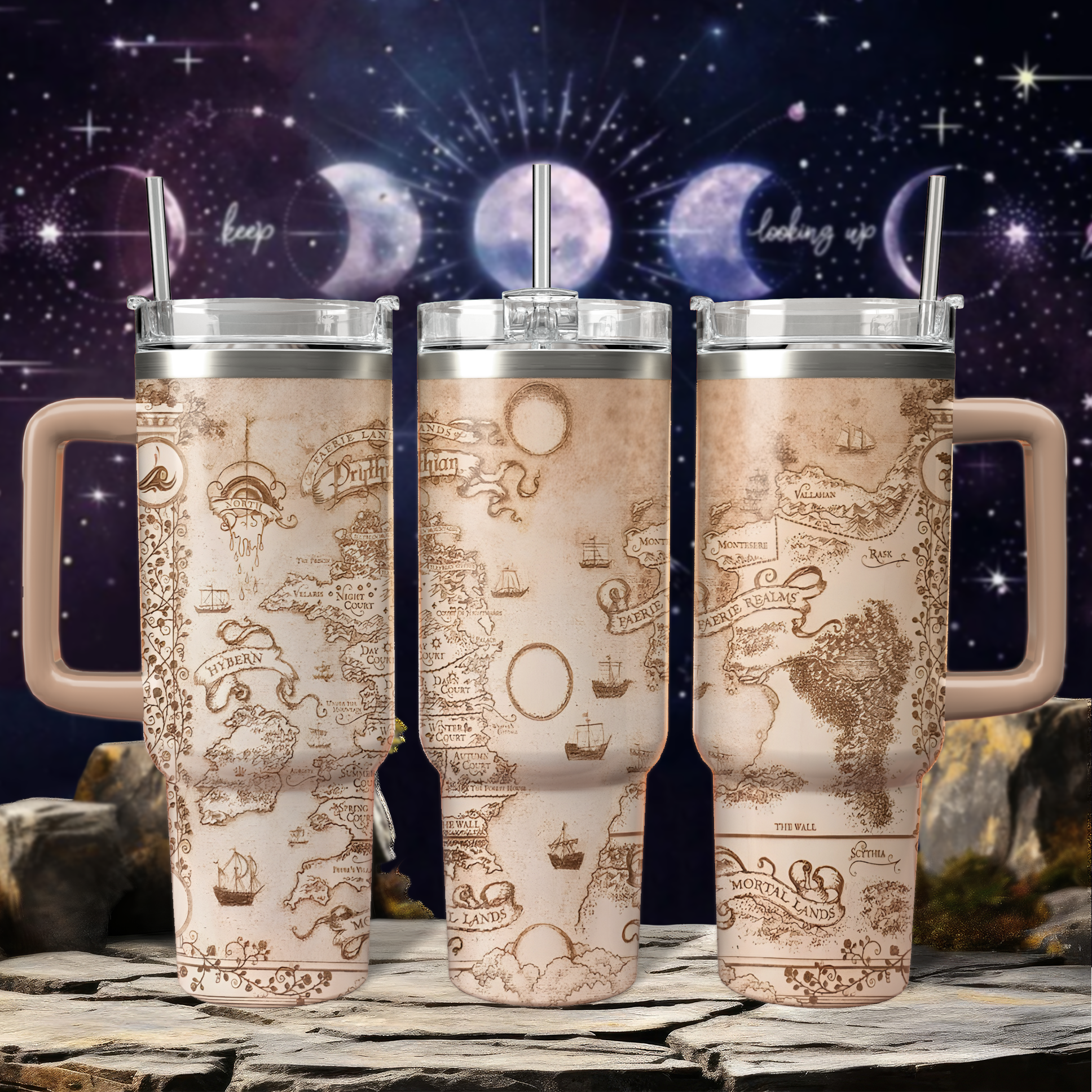A Court Of Thorns And Roses TV Series Custom Stanley Cup 40 oz 30 oz Tumbler With Handle