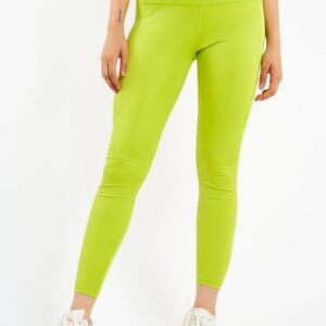 Acid Lime Crucial Basic Gym Sport Workout Leggings