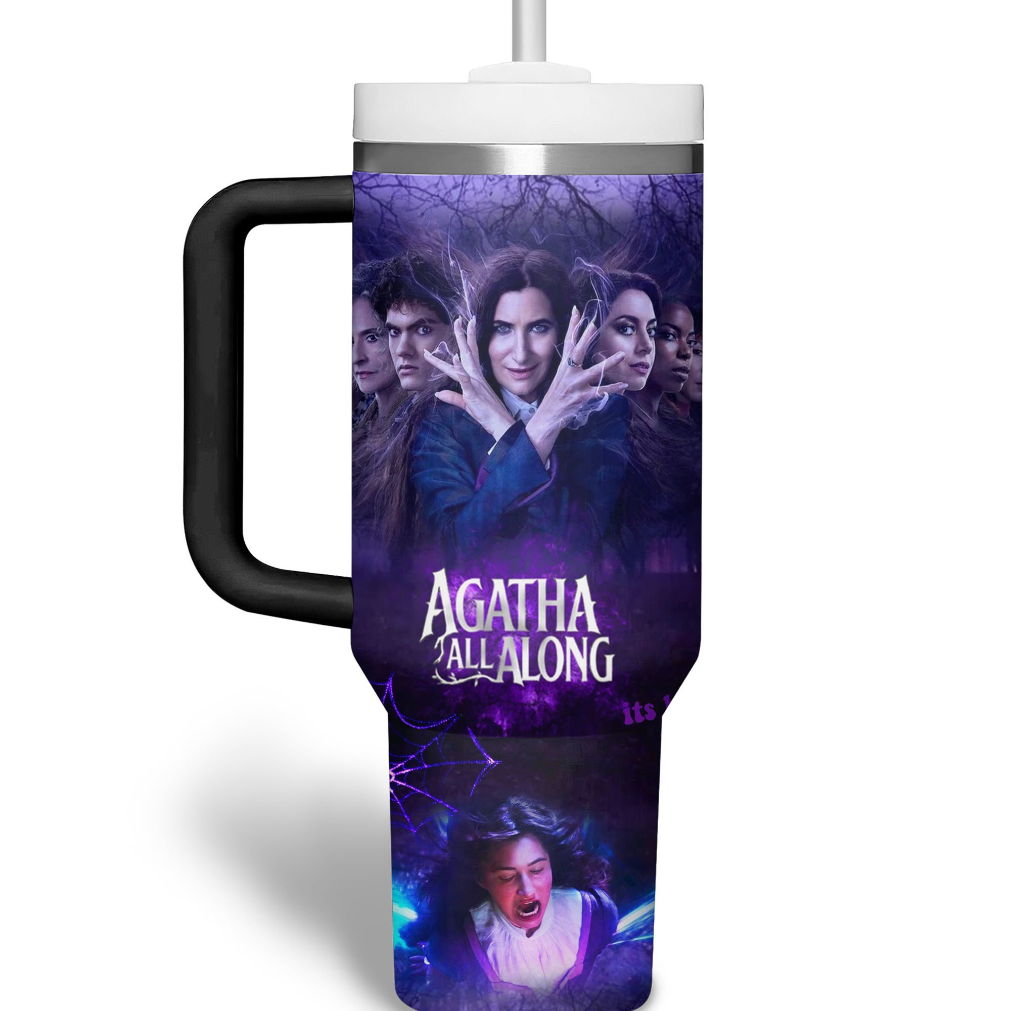 Agatha All Along Movies Custom Stanley Cup 40 oz 30 oz Tumbler With Handle
