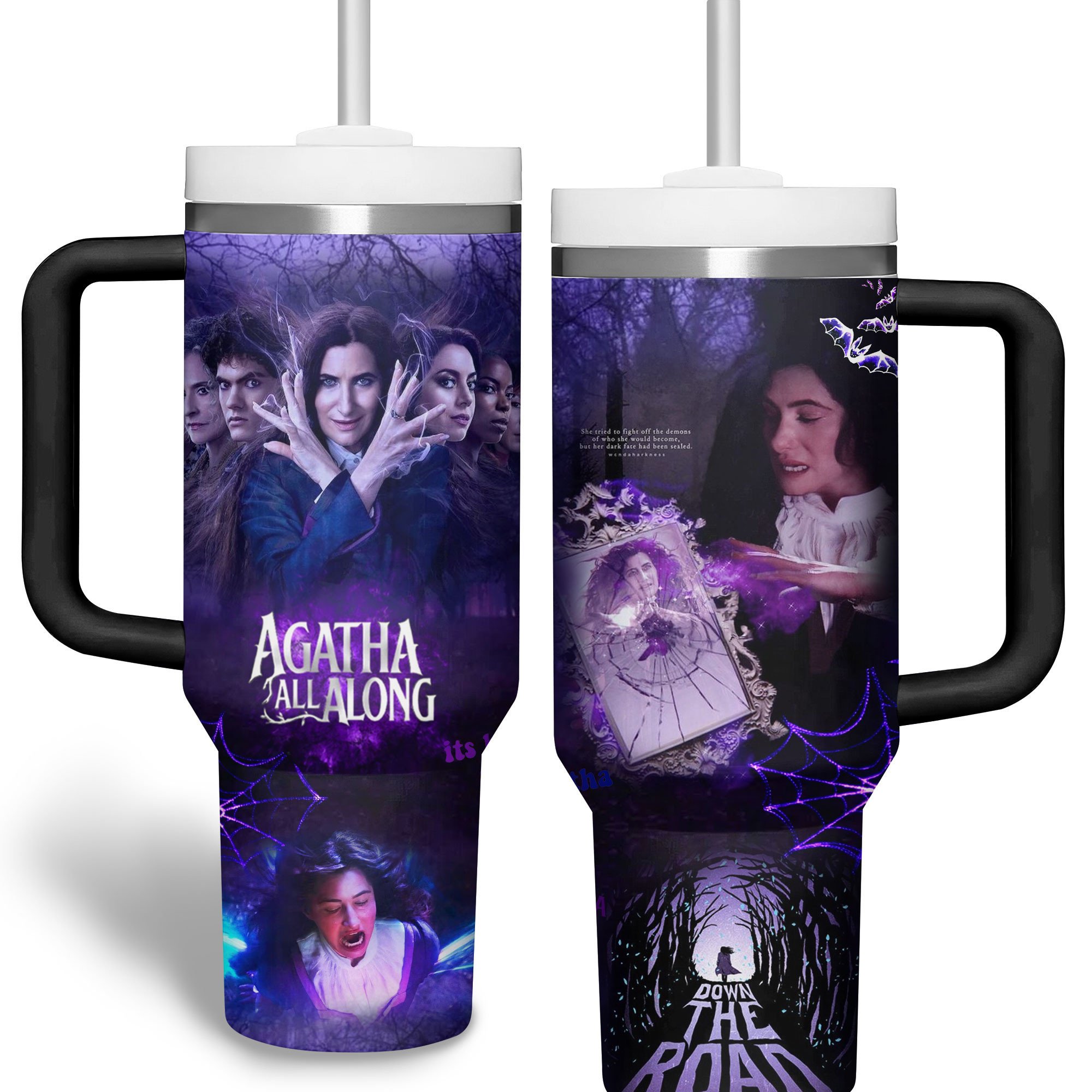 Agatha All Along Movies Custom Stanley Cup 40 oz 30 oz Tumbler With Handle