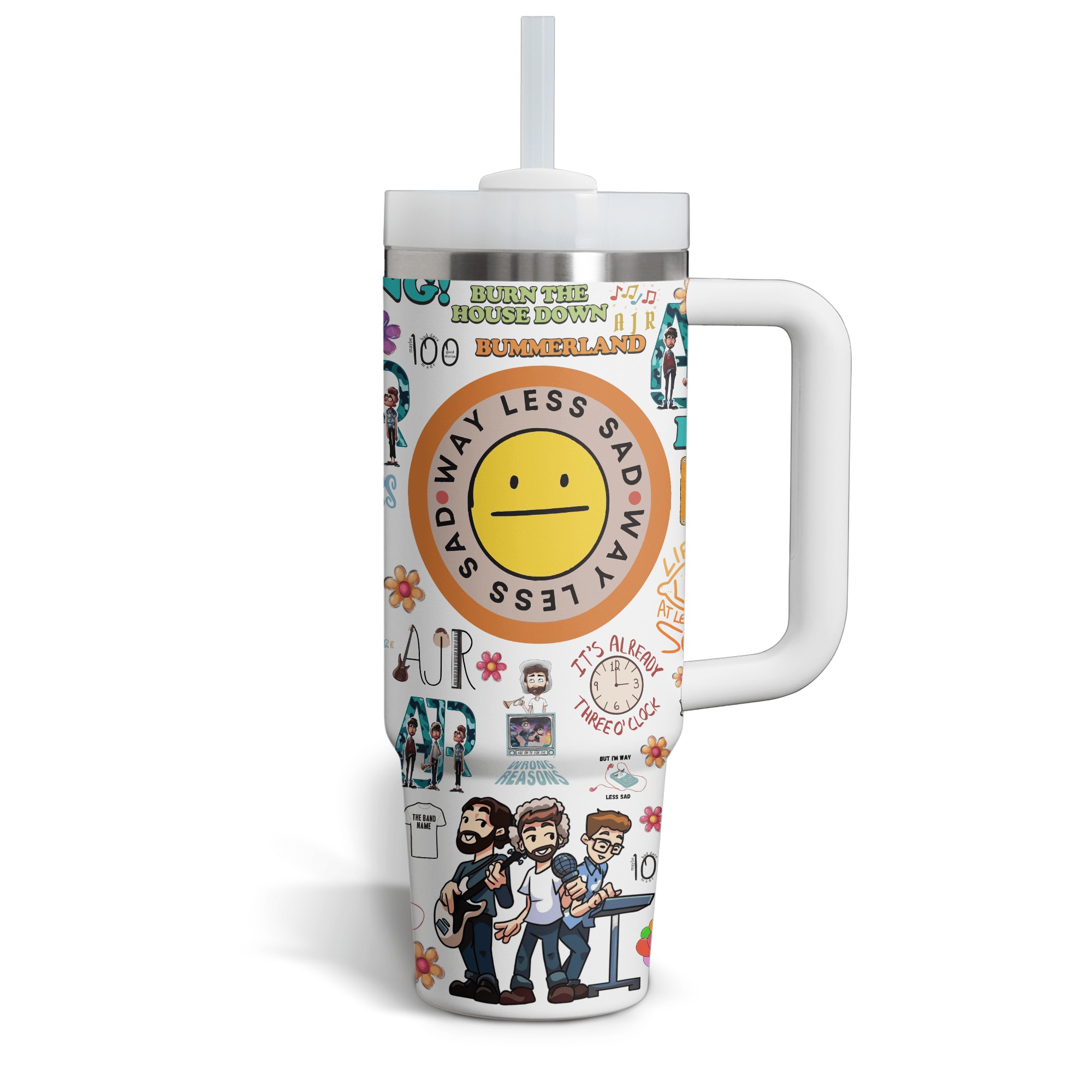 AJR Music Custom Stanley Cup 40 oz 30 oz Tumbler With Handle