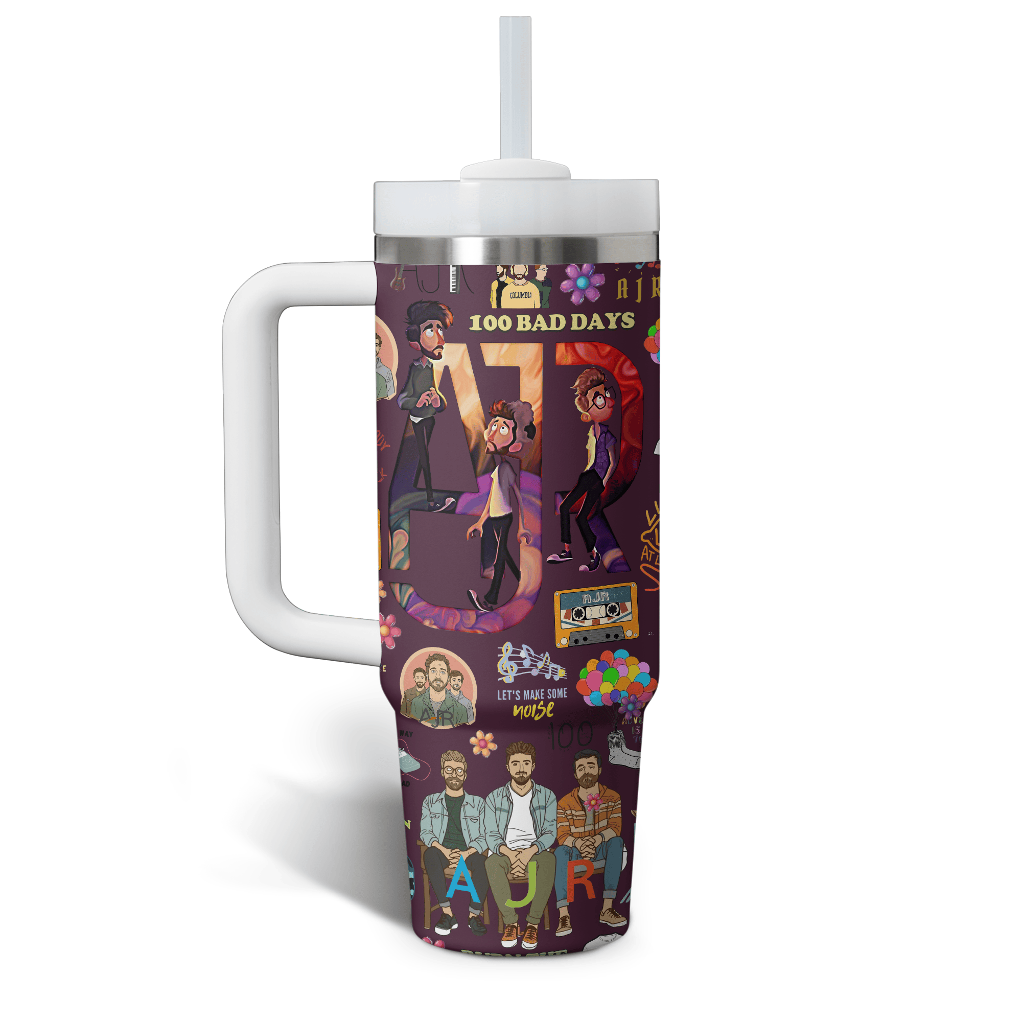 AJR Music Custom Stanley Cup 40 oz 30 oz Tumbler With Handle