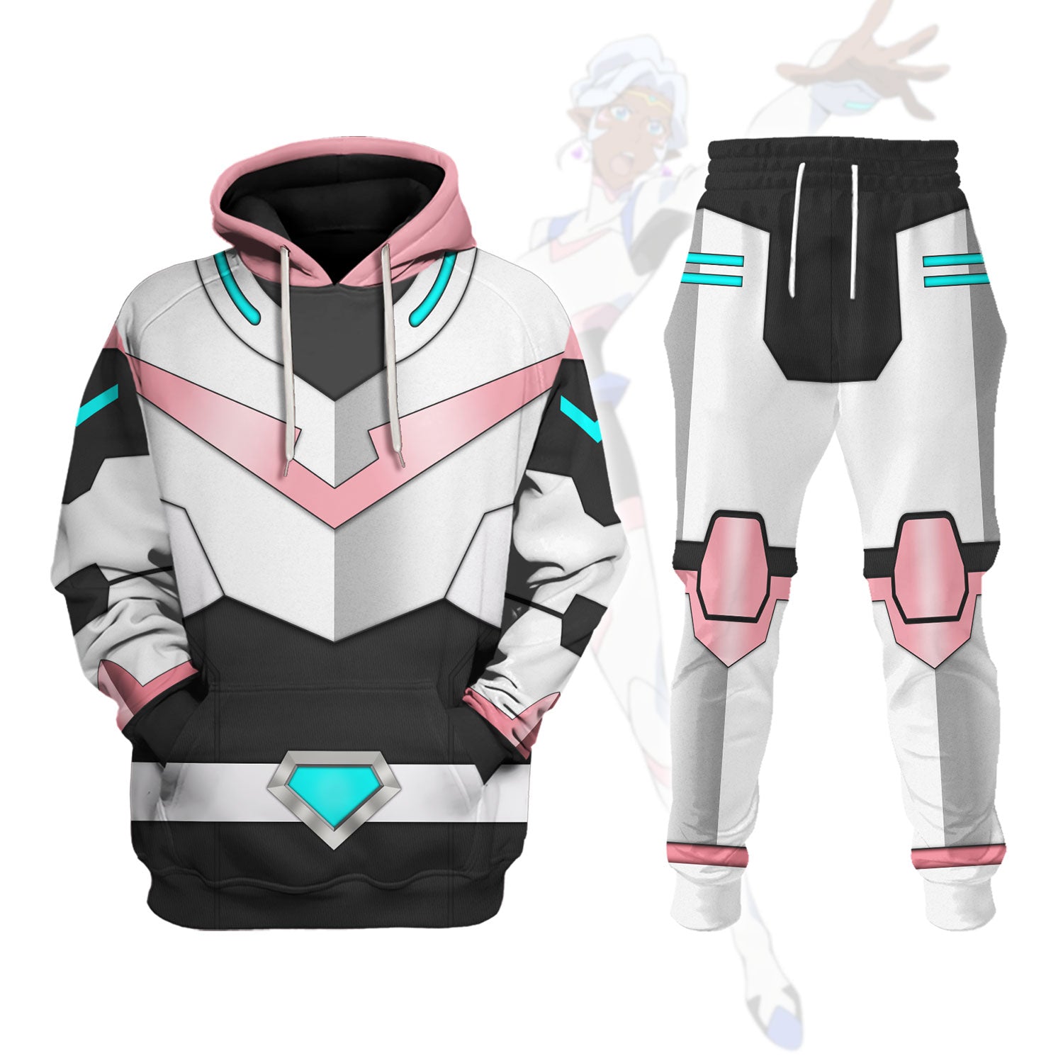 Allura Legendary Defender Hoodie T-shirt Sweatpants Cosplay - Stormmerch Exclusive