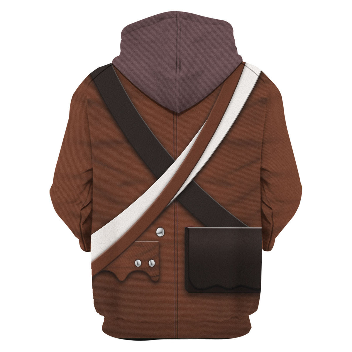American Infantry-6th Continental Regiment-1776-1783 Uniform All Over Print Hoodie Sweatshirt T-Shirt Tracksuit - Stormmerch Exclusive