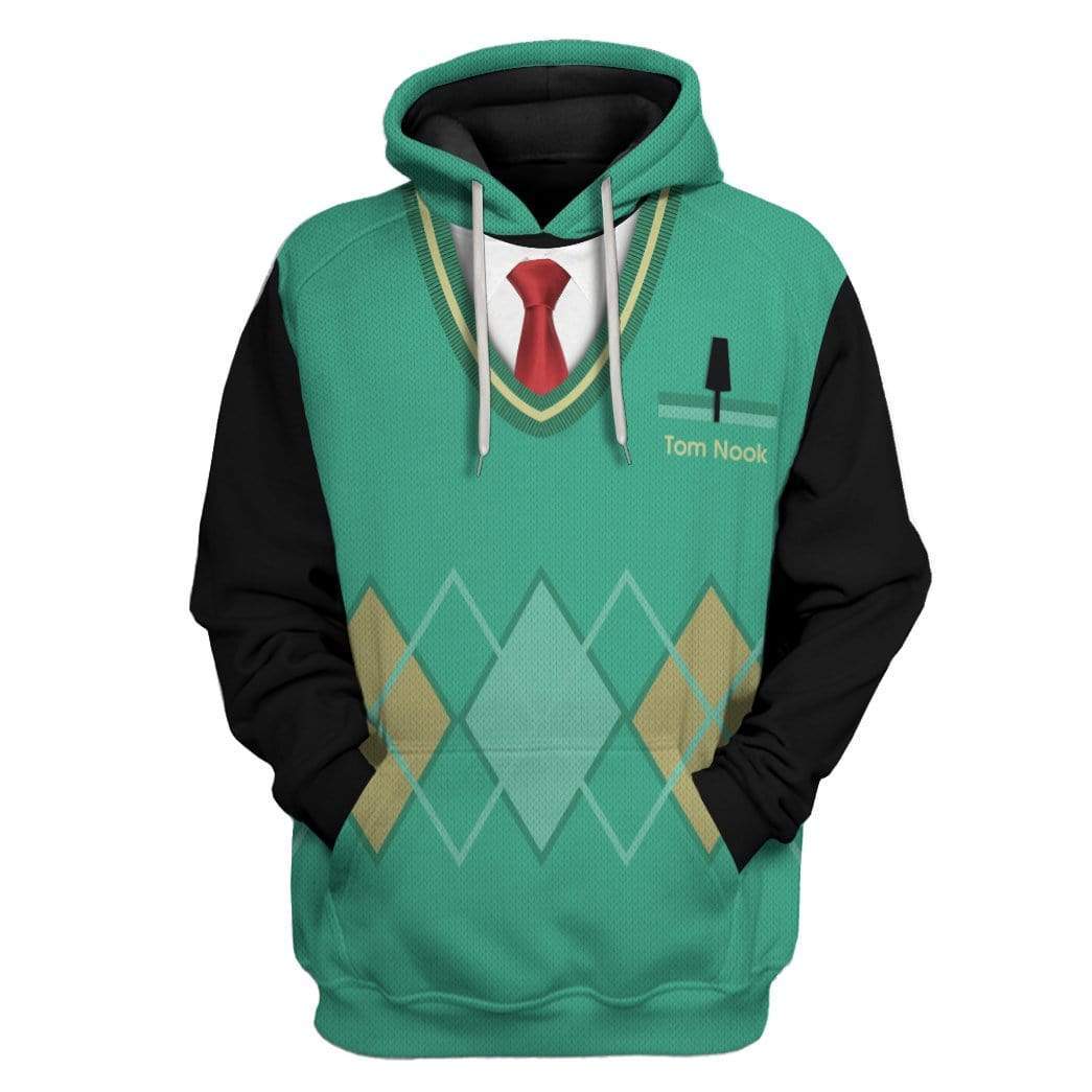 Animal Crossing Tom Nook Costume Hoodie Sweatshirt T-Shirt Sweatpants Tracksuit - Stormmerch Exclusive