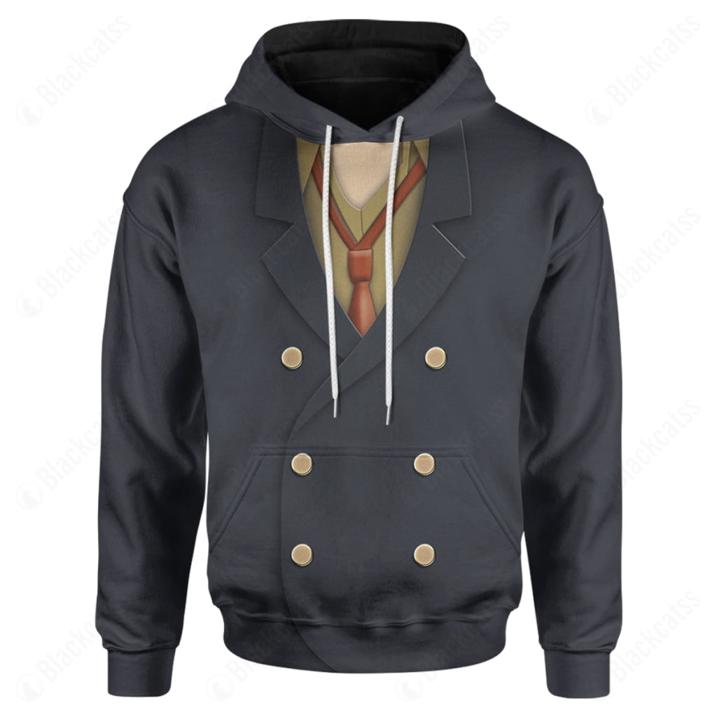 Anime Sanji One Piece Costume Hoodie Sweatshirt T-Shirt Sweatpants Tracksuit - Stormmerch Exclusive