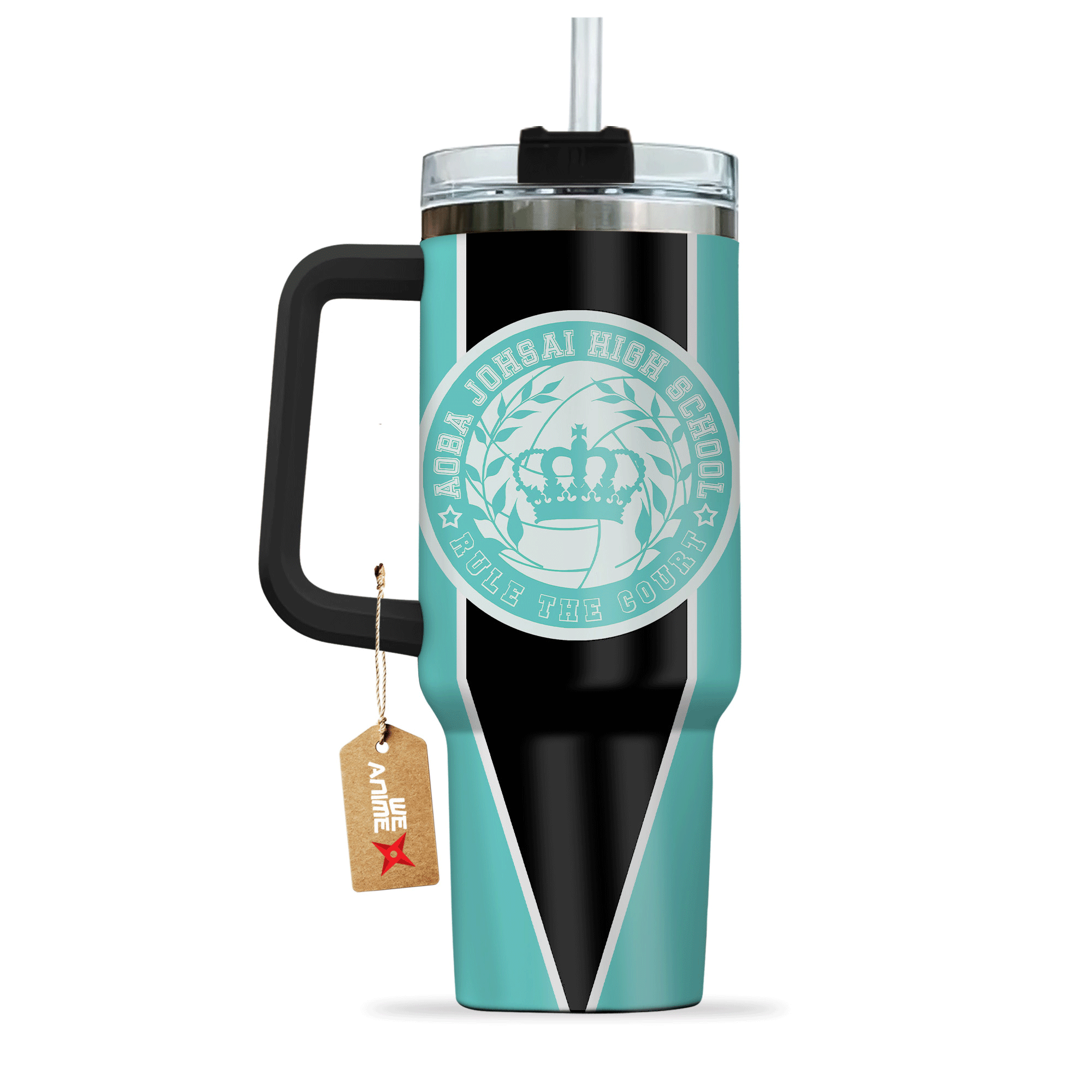Aoba Johsai High Haikyuu Anime Custom Stanley Cup 40 oz 30 oz Tumbler With Handle