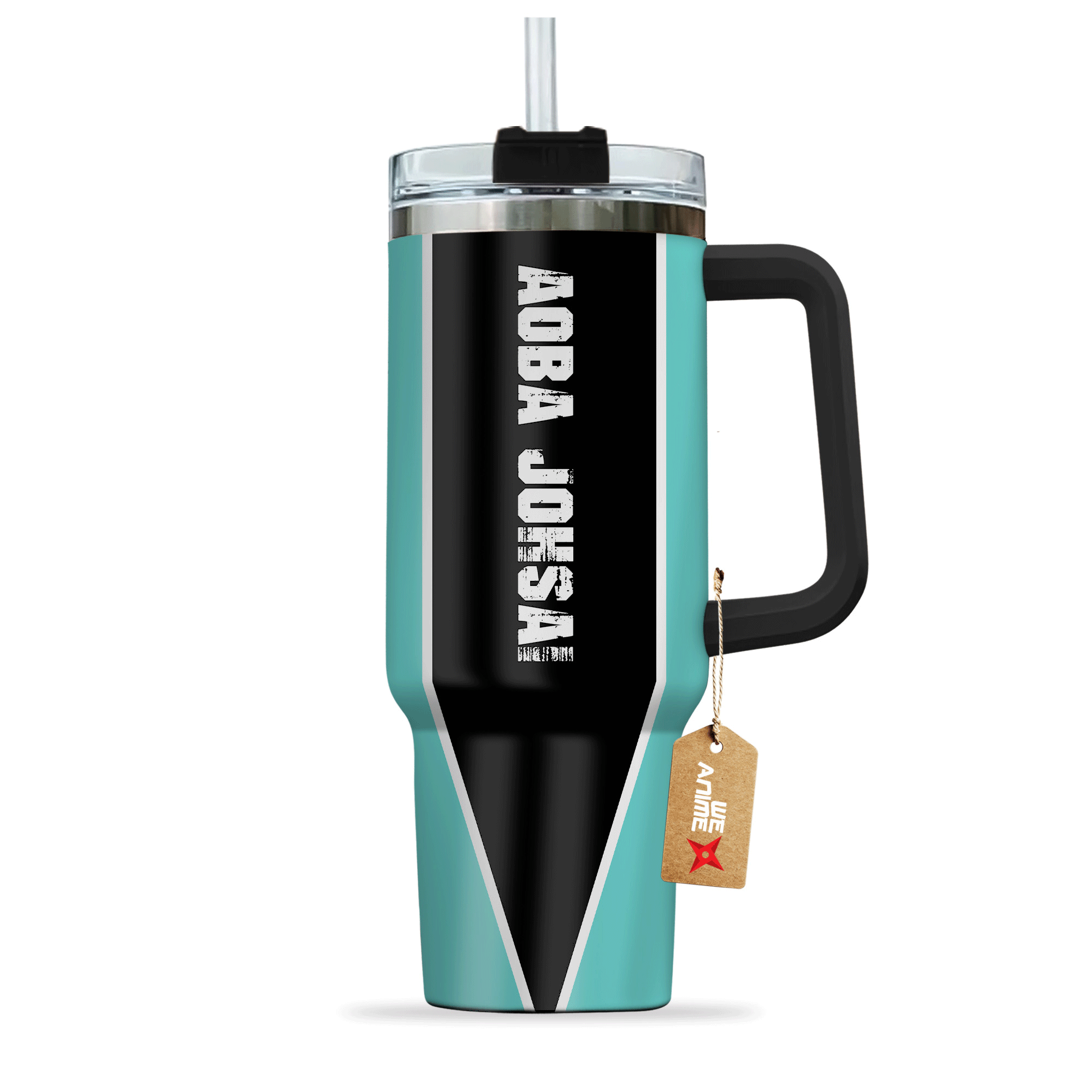 Aoba Johsai High Haikyuu Anime Custom Stanley Cup 40 oz 30 oz Tumbler With Handle