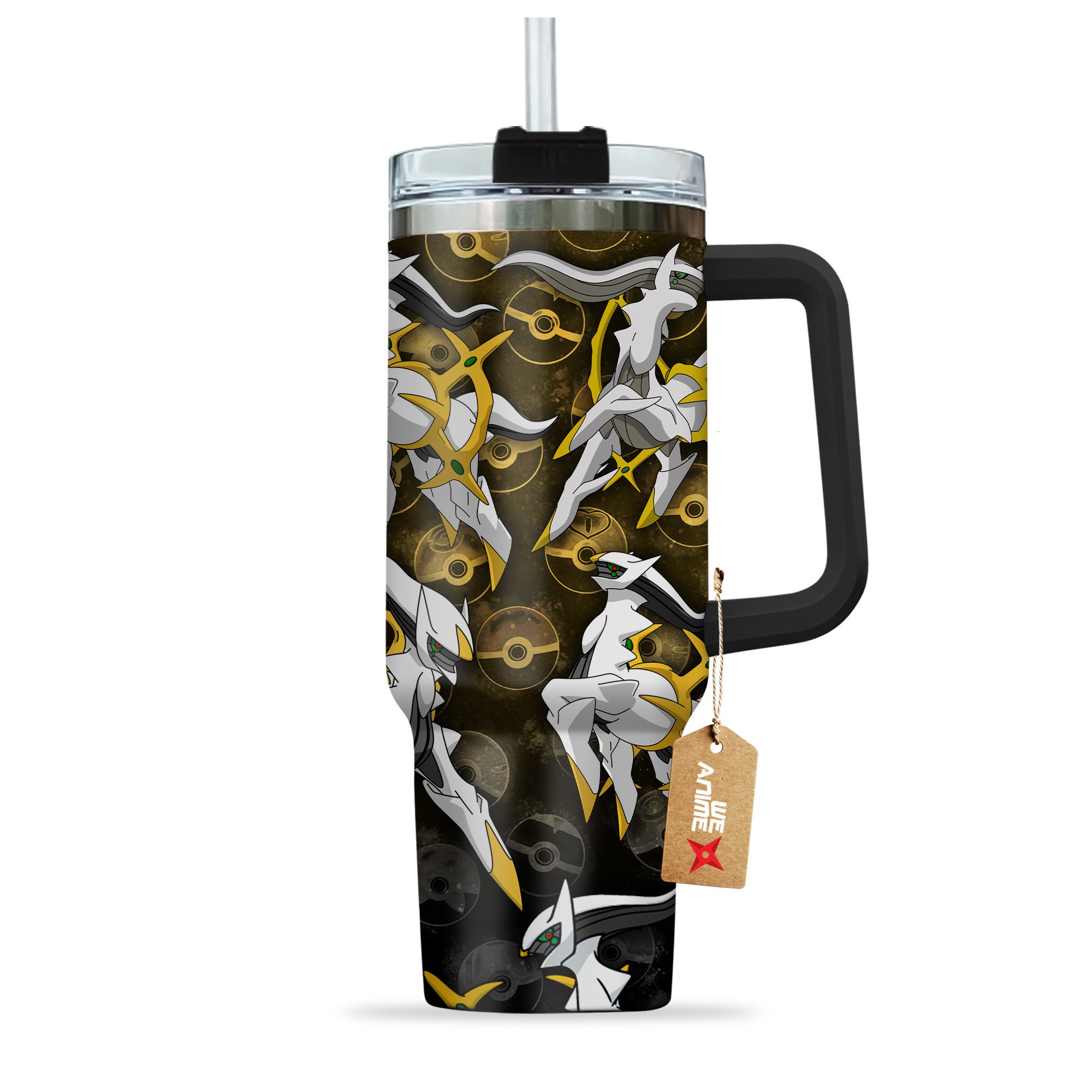 Arceus Pokemon Anime Custom Stanley Cup 40 oz 30 oz Tumbler With Handle