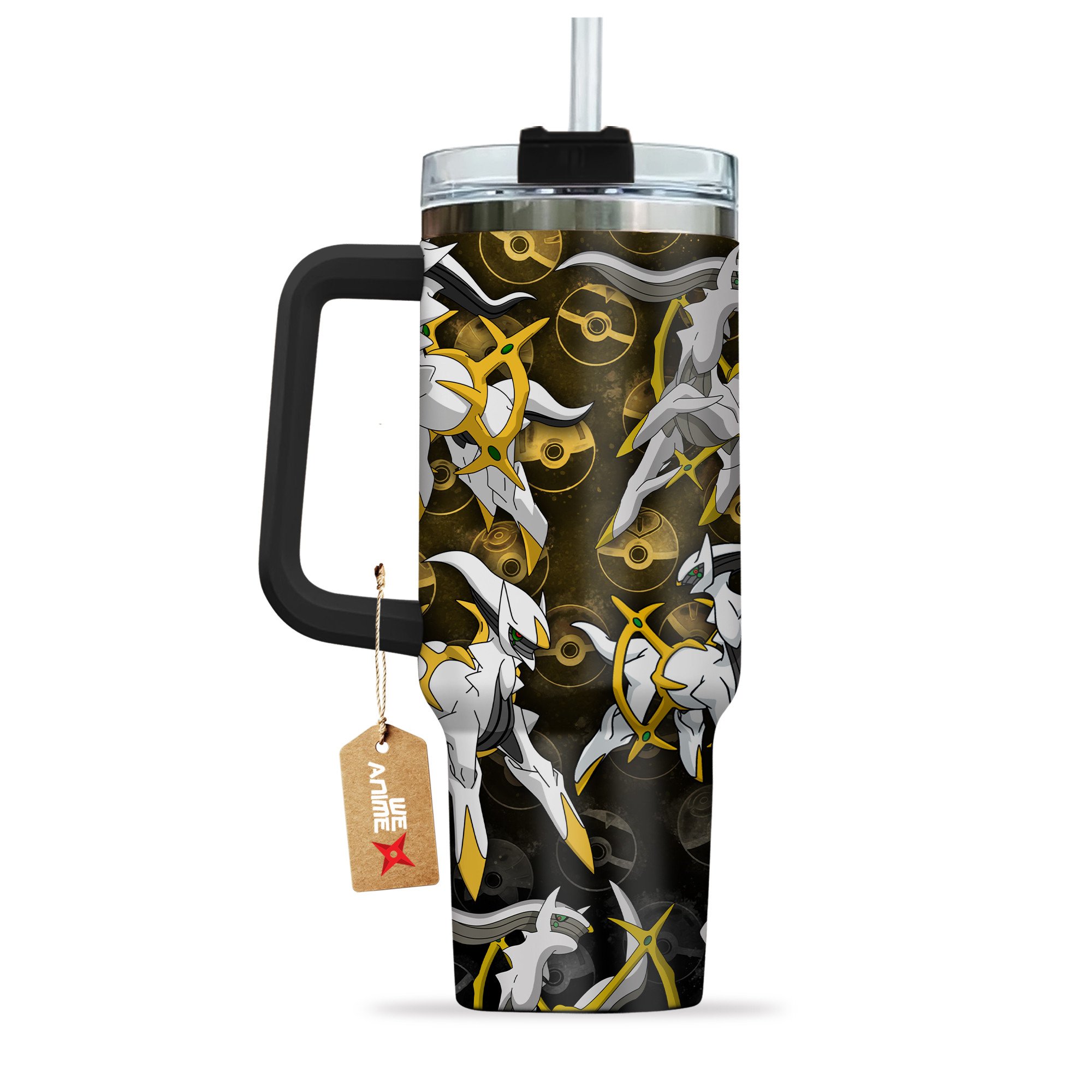 Arceus Pokemon Anime Custom Stanley Cup 40 oz 30 oz Tumbler With Handle