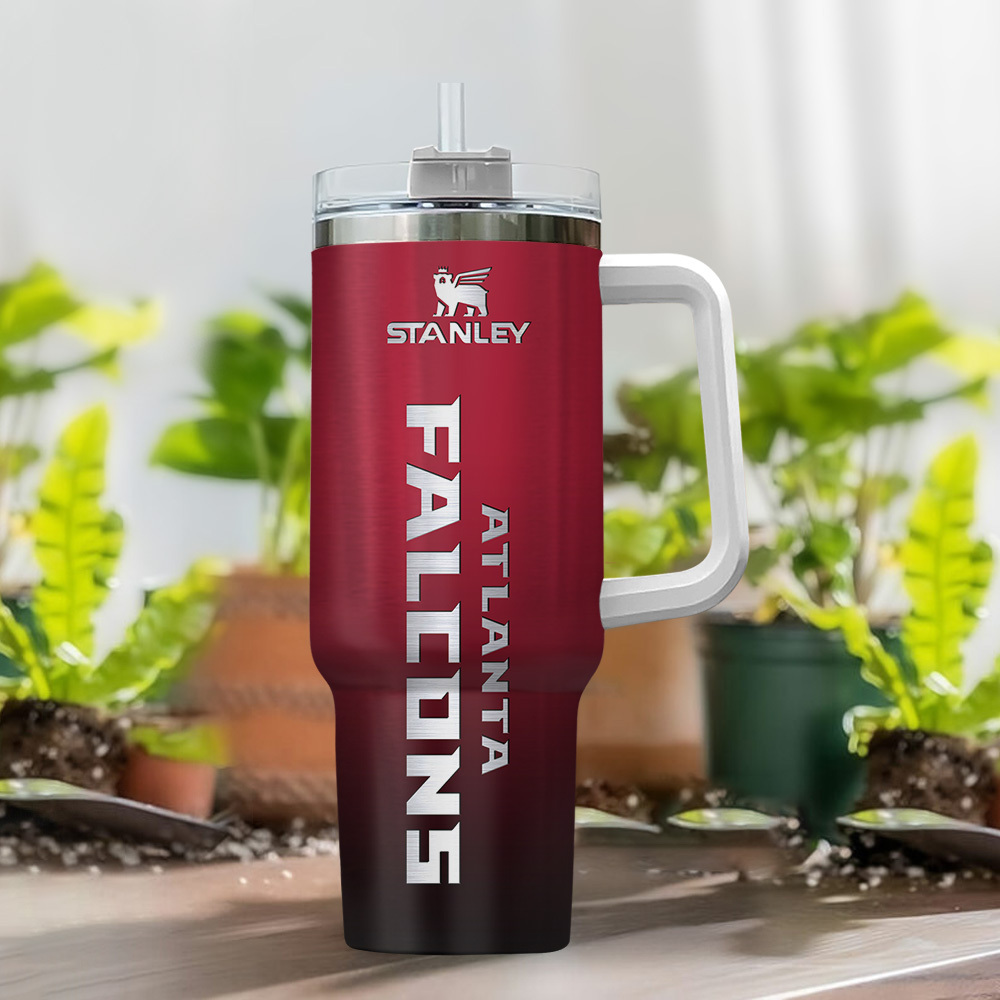 Atlanta Falcons NFL Custom Stanley Cup 40 oz 30 oz Tumbler With Handle