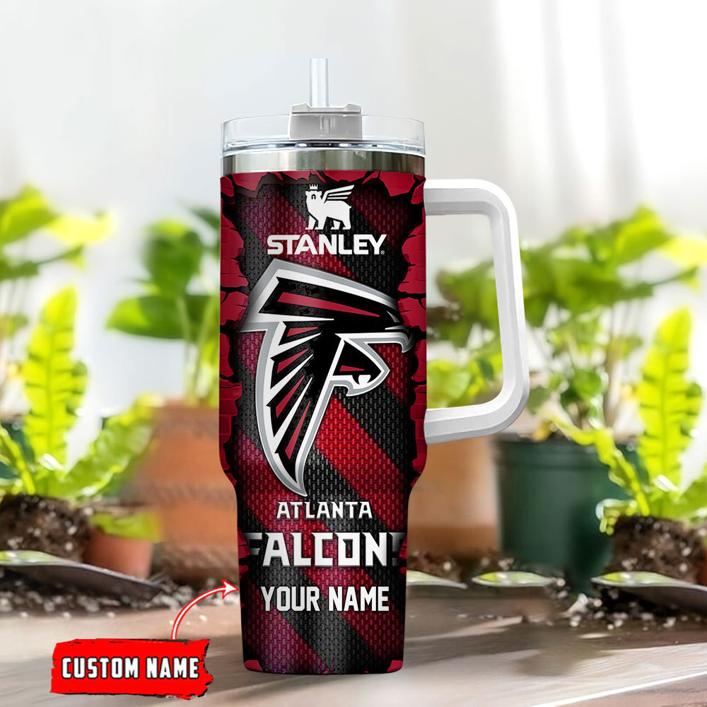 Atlanta Falcons NFL Custom Stanley Cup 40 oz 30 oz Tumbler With Handle
