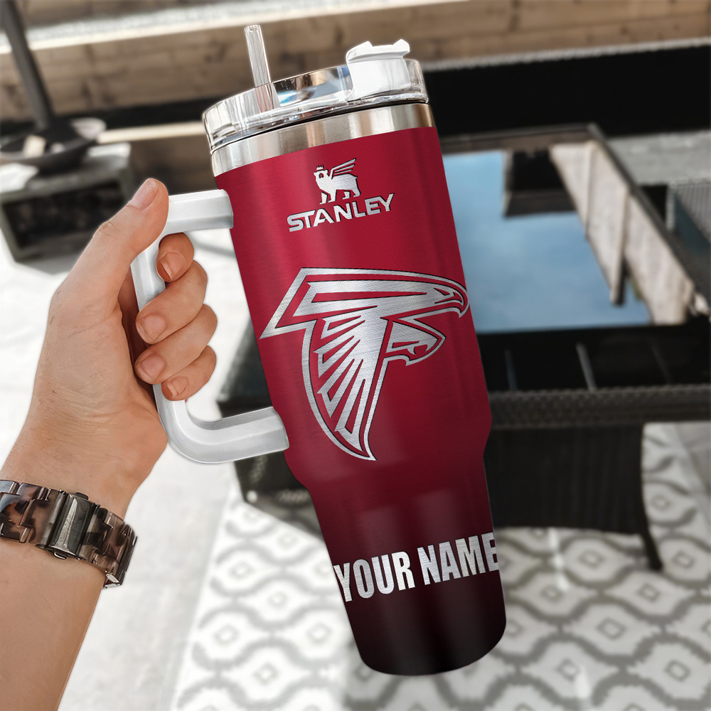 Atlanta Falcons NFL Custom Stanley Cup 40 oz 30 oz Tumbler With Handle