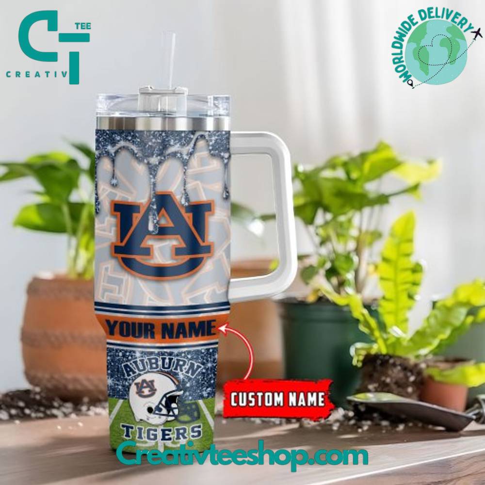 Auburn Tigers NCAA Custom Stanley Cup 40 oz 30 oz Tumbler With Handle
