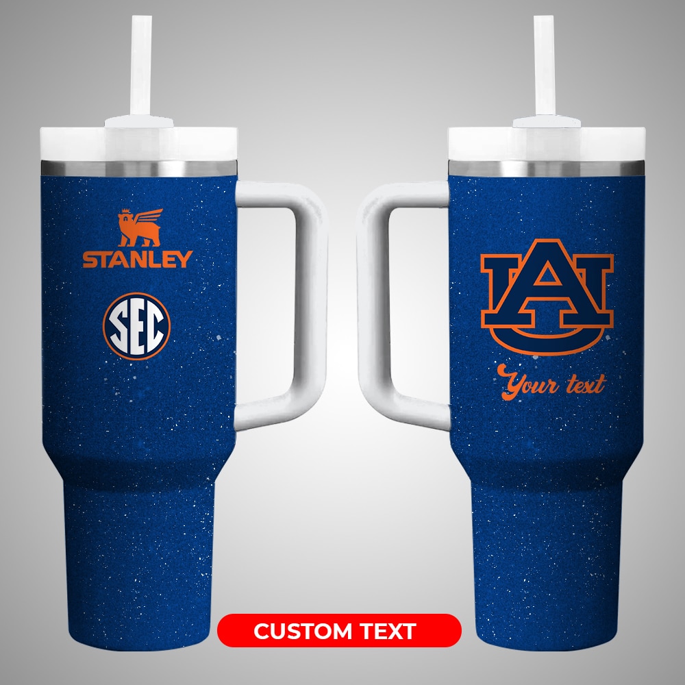 Auburn Tigers NCAA Custom Stanley Cup 40 oz 30 oz Tumbler With Handle