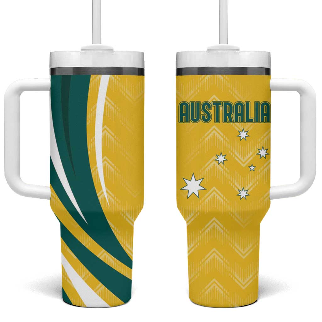 Australia 2024 Olympics Rise of the Roos Custom Stanley Cup 40 oz 30 oz Tumbler With Handle