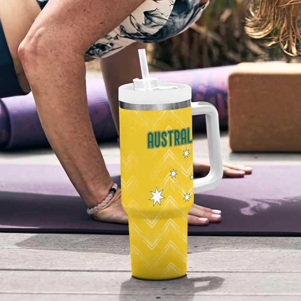 Australia 2024 Olympics Rise of the Roos Custom Stanley Cup 40 oz 30 oz Tumbler With Handle