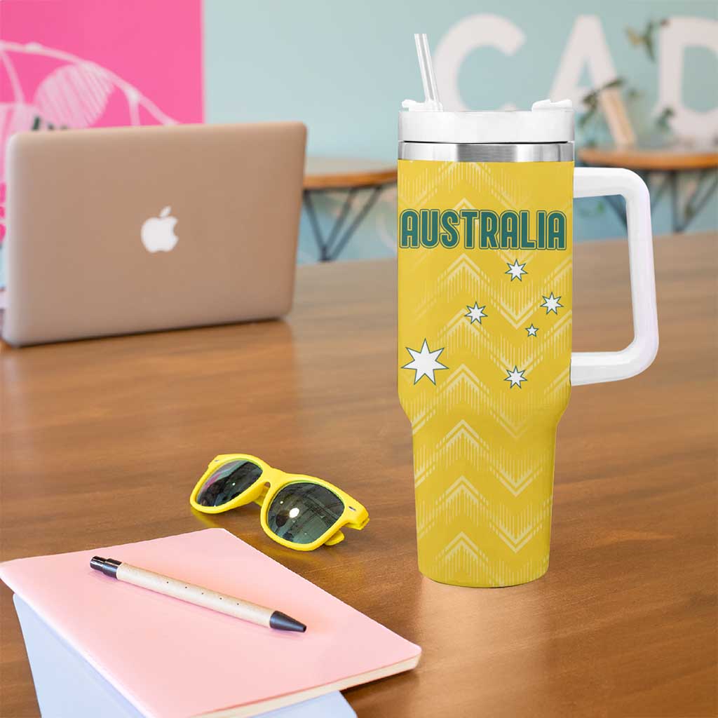 Australia 2024 Olympics Rise of the Roos Custom Stanley Cup 40 oz 30 oz Tumbler With Handle