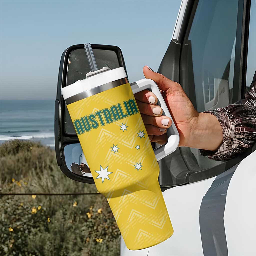 Australia 2024 Olympics Rise of the Roos Custom Stanley Cup 40 oz 30 oz Tumbler With Handle