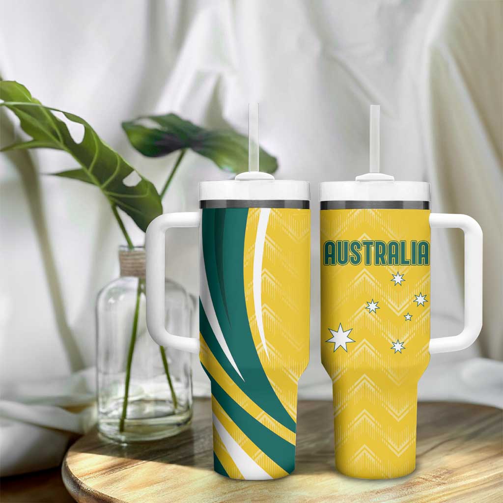 Australia 2024 Olympics Rise of the Roos Custom Stanley Cup 40 oz 30 oz Tumbler With Handle