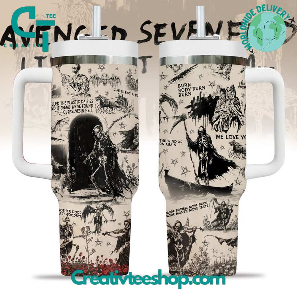 Avenged Sevenfold Music Custom Stanley Cup 40 oz 30 oz Tumbler With Handle