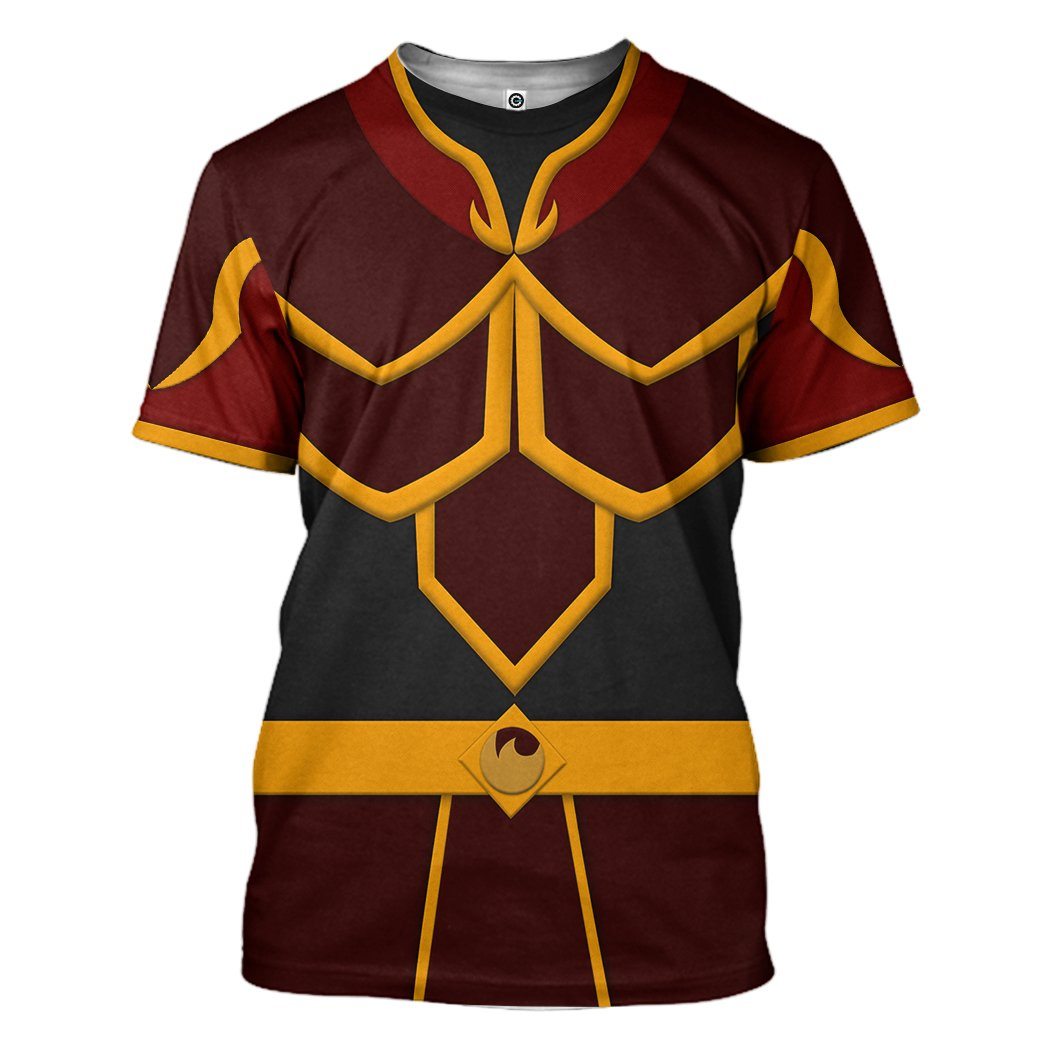 Azula The Last Airbender Costume Hoodie Sweatshirt T-Shirt Sweatpants Tracksuit - Stormmerch Exclusive
